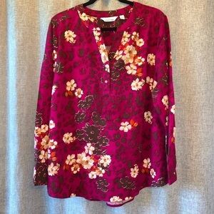 Lemon Way Floral Top Xlarge
